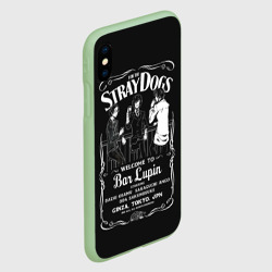 Чехол для iPhone XS Max матовый Бродячие псы Дазай Осаму - фото 2