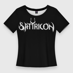Женская футболка 3D Slim Satyricon Сатирикон