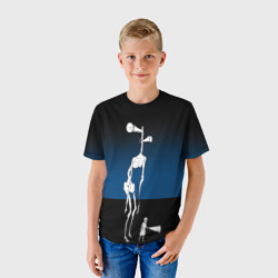 Детская футболка 3D Сиреноголовый Хоррор Ребенок - фото 2