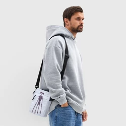 Сумка через плечо 3D Сиреноголовый скелет монстр - фото 2