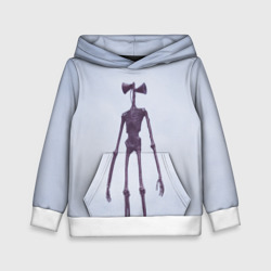 Детская толстовка 3D Сиреноголовый скелет монстр