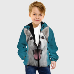 Детская куртка 3D Собака лайка - фото 2