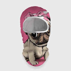 Балаклава 3D Мопс собака