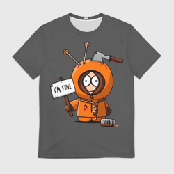 Мужская футболка 3D Я в норме