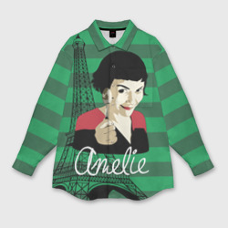 Мужская рубашка oversize 3D Amelie