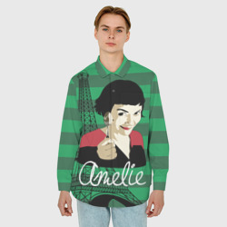 Мужская рубашка oversize 3D Amelie - фото 2