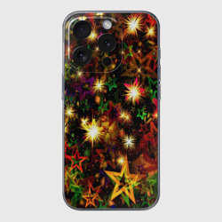 Чехол для iPhone 15 Pro силиконовый с защитой камеры Яркий день