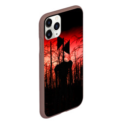 Чехол для iPhone 11 Pro Max матовый Сиреноголовый Кровавый Лес - фото 2