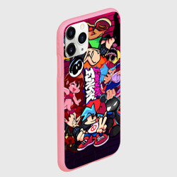 Чехол для iPhone 11 Pro Max матовый Все персонажи из игры - фото 2