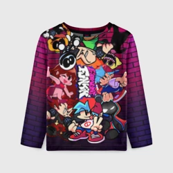 Детский лонгслив 3D Все персонажи из игры