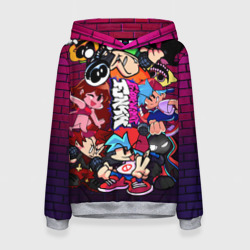 Женская толстовка 3D Все персонажи из игры