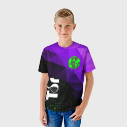 Детская футболка 3D Тор tor project browser - фото 2