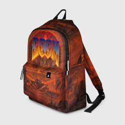 Red hell Doom – Рюкзак с принтом купить