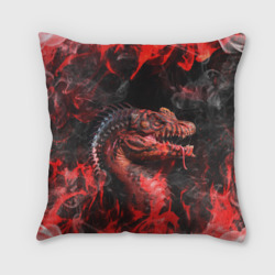 Подушка 3D Red n fire dino