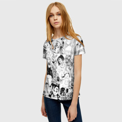 Женская футболка 3D Семь смертных грехов, манга - фото 2