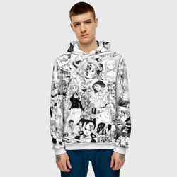 Мужская толстовка 3D Семь смертных грехов, манга - фото 2