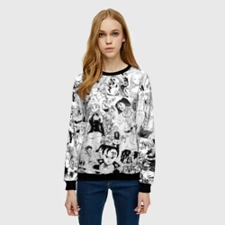 Женский свитшот 3D Семь смертных грехов, манга - фото 2