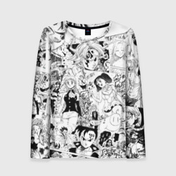 Женский лонгслив 3D Семь смертных грехов, манга