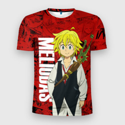 Мужская футболка 3D Slim Мелиодас, Meliodas