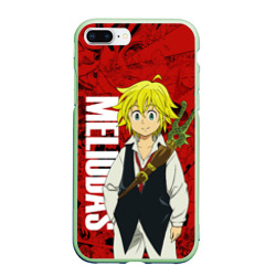 Чехол для iPhone 7Plus/8 Plus матовый Мелиодас, Meliodas