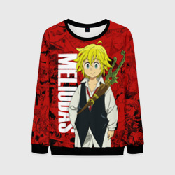 Мужской свитшот 3D Мелиодас, Meliodas