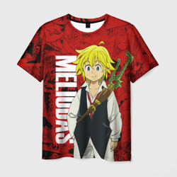 Мужская футболка 3D Мелиодас, Meliodas