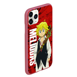 Чехол для iPhone 11 Pro Max матовый Мелиодас, Meliodas - фото 2