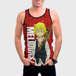 Мужская майка 3D Мелиодас, Meliodas - фото 2