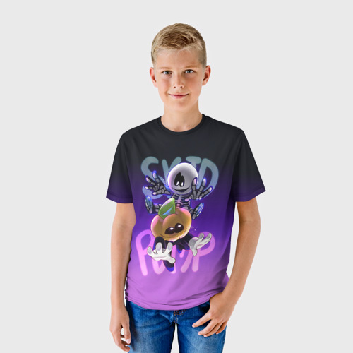 Детская футболка 3D FNF skid and Pump, цвет 3D печать - фото 3