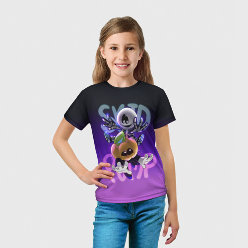 Детская футболка 3D FNF skid and Pump, цвет 3D печать - фото 5