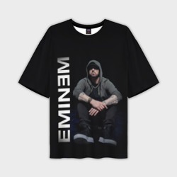 Мужская футболка oversize 3D Eminem