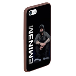 Чехол для iPhone 5/5S матовый Eminem - фото 2