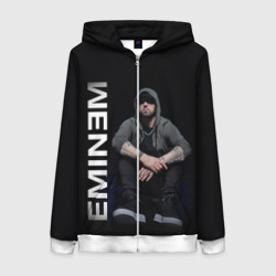 Женская толстовка 3D на молнии Eminem