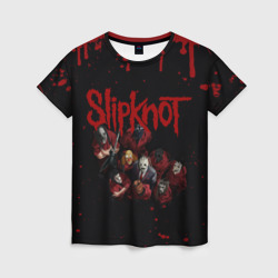 Женская футболка 3D Slipknot Слипкнот