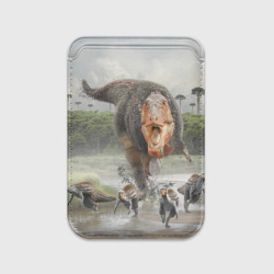 Картхолдер Magsafe магнитный Т-Рекс Динозавр Dino