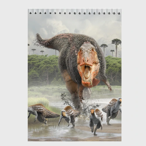 Скетчбук Т-Рекс Динозавр Dino