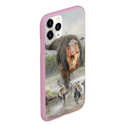 Чехол для iPhone 11 Pro Max матовый Т-Рекс Динозавр Dino - фото 2