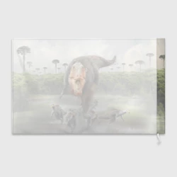 Флаг 3D Т-Рекс Динозавр Dino - фото 2