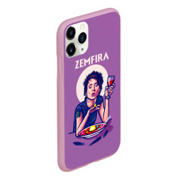 Чехол для iPhone 11 Pro Max матовый Zemfira арт ужин - фото 2