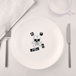 Набор: тарелка + кружка Как у княzzя Король и Шут - фото 2