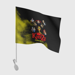 Флаг для автомобиля Княzz "Гимн Шута"