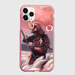 Чехол для iPhone 11 Pro Max матовый Ghost of Tsushim Призрак Цусимы