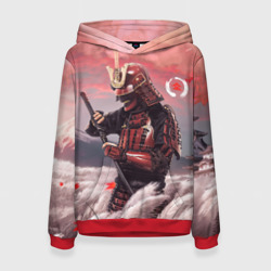 Женская толстовка 3D Ghost of Tsushim Призрак Цусимы