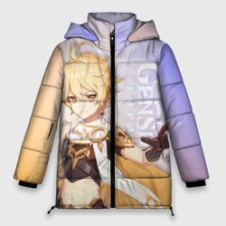 Женская зимняя куртка Oversize Genshin Impact, Путешественник