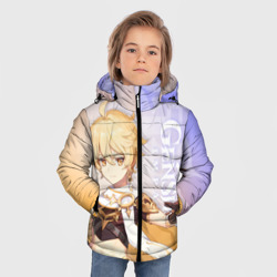 Зимняя куртка для мальчиков 3D Genshin Impact, Путешественник - фото 2