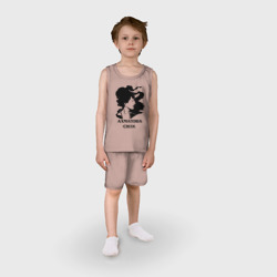 Детская пижама с шортами хлопок Ахматова сила - фото 2