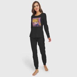 Женская пижама с лонгсливом хлопок Mood Сейлор мун - фото 2