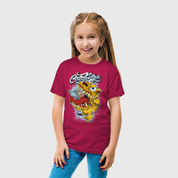 Детская футболка хлопок Монстр съедает НЛО - фото 2