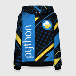 Женская толстовка 3D Python Пайтон