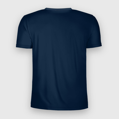 Мужская футболка 3D Slim с принтом Монстр Псайдак, вид сзади #1